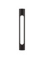 Preview: Nova Luce ELLERY LED Wegeleuchte Schwarz 12W IP65 Warmweiss 8x8x60cm 9100917