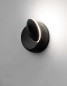Preview: Nova Luce ODIN LED Wandleuchte Schwarz 5W Warmweiss 14x7x14cm 910162