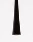 Preview: Nova Luce GOCCIO LED Pendelleuchte Schwarz 6W Warmweiss 160x3cm 9102591