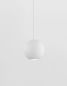 Preview: Nova Luce NOCCI LED Pendelleuchte Weiß 4W Warmweiss 158x5cm 9103211