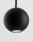 Preview: Nova Luce NOCCI LED Pendelleuchte Schwarz 4W Warmweiss 158x5cm 9103212