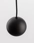 Preview: Nova Luce NOCCI LED Pendelleuchte Schwarz 4W Warmweiss 158x5cm 9103212