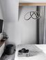 Preview: Nova Luce TRUNO LED Pendelleuchte Schwarz 60W Warmweiss 120x52cm dimmbar 9104722