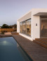 Preview: Nova Luce VEIRO LED Wandleuchte Anthrazit 6W IP65 Warmweiss 9x9,3x20,5cm 9104835