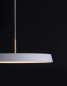 Preview: Nova Luce VETRO LED Pendelleuchte Weiß 35W Warmweiss 120x50cm 910621