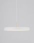 Preview: Nova Luce VETRO LED Pendelleuchte Weiß 35W Warmweiss 120x50cm 910621