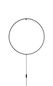 Preview: Nova Luce RING LED Wand/Tischleuchte Schwarz 19W Warmweiss 45x2x45cm dimmbar 9108312