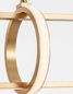 Preview: Nova Luce ARTE LED Pendelleuchte Gold 29W Warmweiss 90x13x120cm dimmbar 9113122
