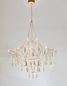 Preview: Nova Luce GORO LED Pendelleuchte Gold 20W Warmweiss 160x80cm 9116820