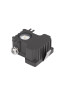 Preview: Nova Luce SOURCE LED Wandeinbauleuchte Grau 3,5W IP65 Warmweiss 6,5x6,7x3,9cm 9117082