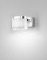 Preview: Nova Luce SABIA LED Wandleuchte Chrom 5W IP44 Warmweiss 12x9,8x7,5cm 9122311
