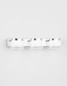 Preview: Nova Luce SABIA LED Wandleuchte Chrom 15W IP44 Warmweiss 38x9,8x7,5cm 9122331