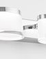 Preview: Nova Luce SABIA LED Wandleuchte Chrom 15W IP44 Warmweiss 38x9,8x7,5cm 9122331