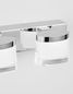 Preview: Nova Luce SABIA LED Wandleuchte Chrom 20W IP44 Warmweiss 51x9,8x7,5cm 9122341