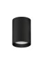 Preview: Nova Luce DARA LED Deckenleuchte Schwarz 9W IP54 Warmweiss 8x8x11cm 9136178