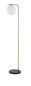 Preview: Nova Luce ALVAREZ Stehlampe E27 Gold 31x25x140cm 9136702