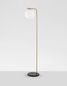 Preview: Nova Luce ALVAREZ Stehlampe E27 Gold 31x25x140cm 9136702