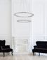 Preview: Nova Luce QUENTIN LED Pendelleuchte Chrom 60W Neutralweiss 120x70cm 9172518