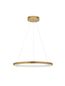 Preview: Nova Luce EMPATIA LED Pendelleuchte Messing 35W Warmweiss 120x60cm dimmbar 9172863