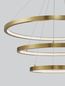 Preview: Nova Luce EMPATIA LED Pendelleuchte Messing 108W Warmweiss 150x80cm dimmbar 9172869