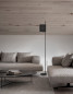 Preview: Nova Luce YAMA Stehlampe E27 Schwarz 176x20cm 9180522