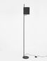 Preview: Nova Luce YAMA Stehlampe E27 Schwarz 176x20cm 9180522