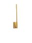 Preview: Nova Luce RACCIO LED Wandleuchte Messing 6W Warmweiss 6x12x37cm 9180711