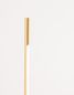 Preview: Nova Luce RACCIO LED Stehlampe Messing 21W Warmweiss 18x12x140cm 9180726