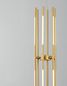 Preview: Nova Luce RACCIO LED Pendelleuchte Messing 68W Warmweiss 120x85cm dimmbar 9180782