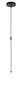 Preview: Nova Luce HANDY LED Pendelleuchte Schwarz 22W Warmweiss 2x16x113cm 9183252