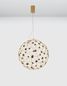 Preview: Nova Luce SOLE LED Pendelleuchte Gold 21W Warmweiss 250x410cm 9186002