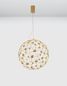 Preview: Nova Luce SOLE LED Pendelleuchte Gold 21W Warmweiss 250x410cm 9186002