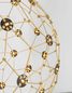 Preview: Nova Luce SOLE LED Pendelleuchte Gold 21W Warmweiss 250x410cm 9186002