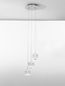 Preview: Nova Luce BRILLANTE LED Pendelleuchte Chrom 16W Neutralweiss 120x22cm dimmbar 9186909