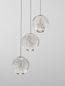 Preview: Nova Luce BRILLANTE LED Pendelleuchte Chrom 16W Neutralweiss 120x22cm dimmbar 9186909