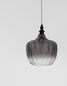 Preview: Nova Luce LONI Pendelleuchte E27 Schwarz 120x24cm dimmbar 9191242