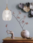 Preview: Nova Luce VARIO Pendelleuchte E27 Gold 120x13,5cm dimmbar 9191541