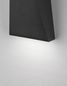Preview: Nova Luce MILEY LED Wandleuchte Schwarz 7W IP65 Warmweiss 7,4x7,4x13,6cm 9202262