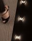Preview: Nova Luce BANG LED Bodeneinbauleuchte Nickel 1W IP67 Warmweiss 4,2x4,2x9cm 9203112