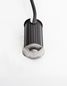 Preview: Nova Luce BANG LED Bodeneinbauleuchte Nickel 1W IP67 Warmweiss 4,2x4,2x9cm 9203112