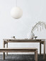 Preview: Nova Luce NEVOSO Pendelleuchte E27 Weiß 130x50cm dimmbar 920423