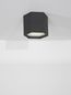Preview: Nova Luce SAMBA LED Deckenleuchte Schwarz 10W Warmweiss 20x25cm 9212314