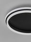 Preview: Nova Luce WILLOW LED Deckenleuchte Schwarz 38W Warmweiss 6x45cm 9212912