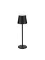 Preview: Nova Luce SEINA LED Tischleuchte Schwarz 2W IP54 Warmweiss 11,4x11,4x39,5cm 9223406
