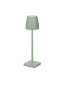 Preview: Nova Luce COLT LED Tischleuchte Olive 2W IP54 Warmweiss 8x8,2x30cm 9223414