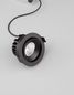 Preview: Nova Luce BLADE LED Einbauspots Schwarz 12W IP65 Warmweiss 9x9x4,7cm 9232118