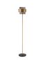 Preview: Nova Luce SIANNA Stehlampe E27 Gold 154x25cm 9236410