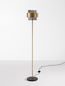 Preview: Nova Luce SIANNA Stehlampe E27 Gold 154x25cm 9236410