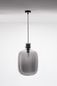 Preview: Nova Luce CINZIA Pendelleuchte E27 Schwarz 248x30cm dimmbar 9236500