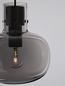 Preview: Nova Luce CINZIA Pendelleuchte E27 Schwarz 228x22cm dimmbar 9236510